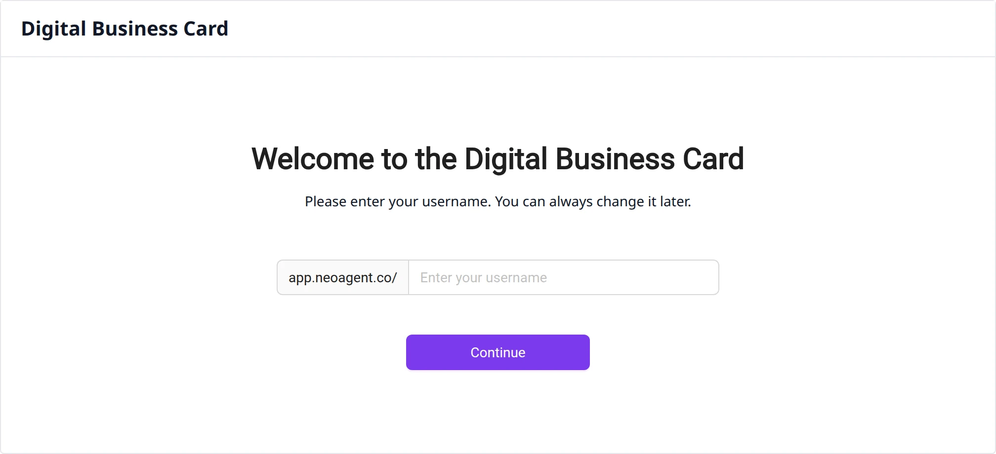 Digital Business Card