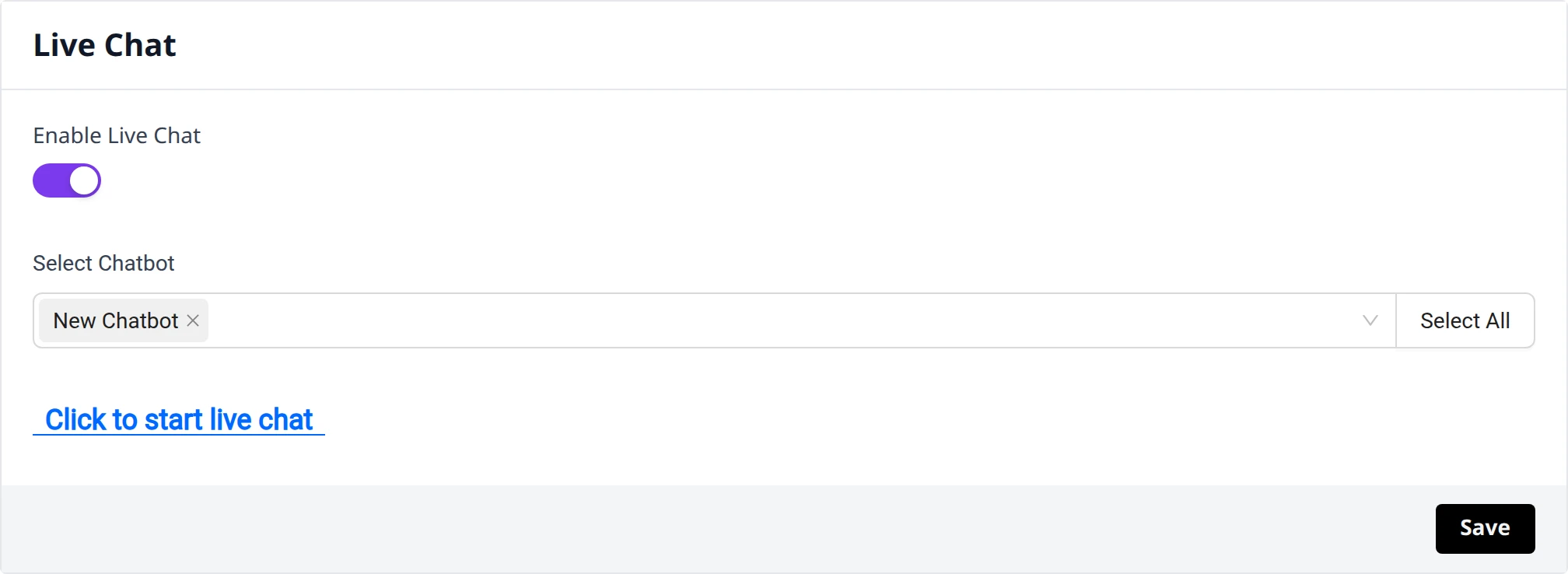 Live Chat
