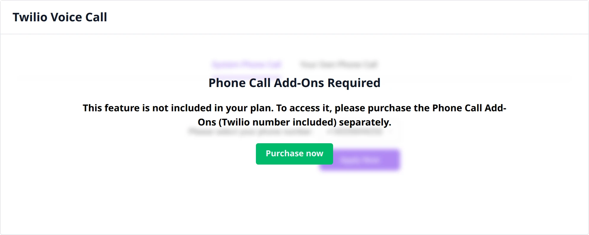 Twilio Voice Call